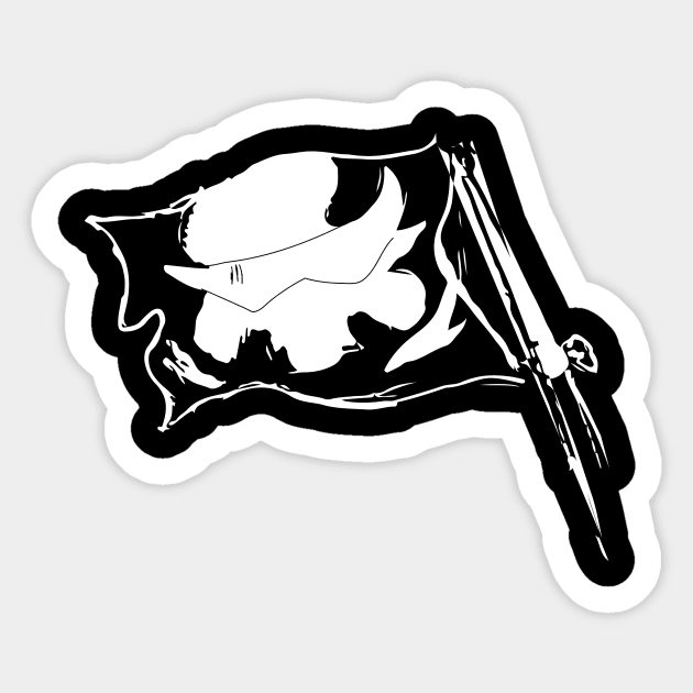 Gurrenn Flag White Sticker by BarlingRob